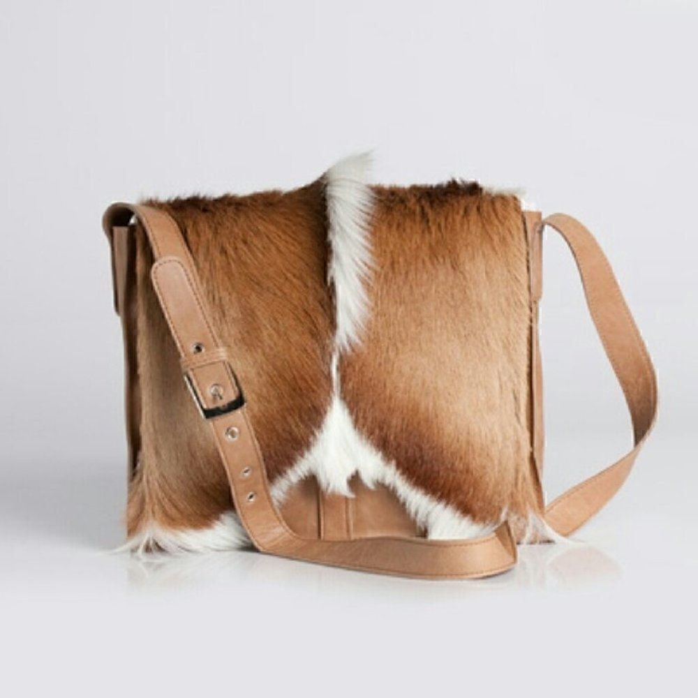New FSP Collection Springbok Hazelnut Handbag - Picture 5 of 8